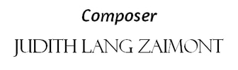 Composer&#8203; Judith Lang Zaimont